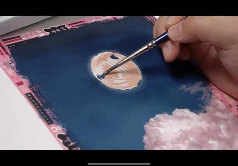 달,달묘사,묘사