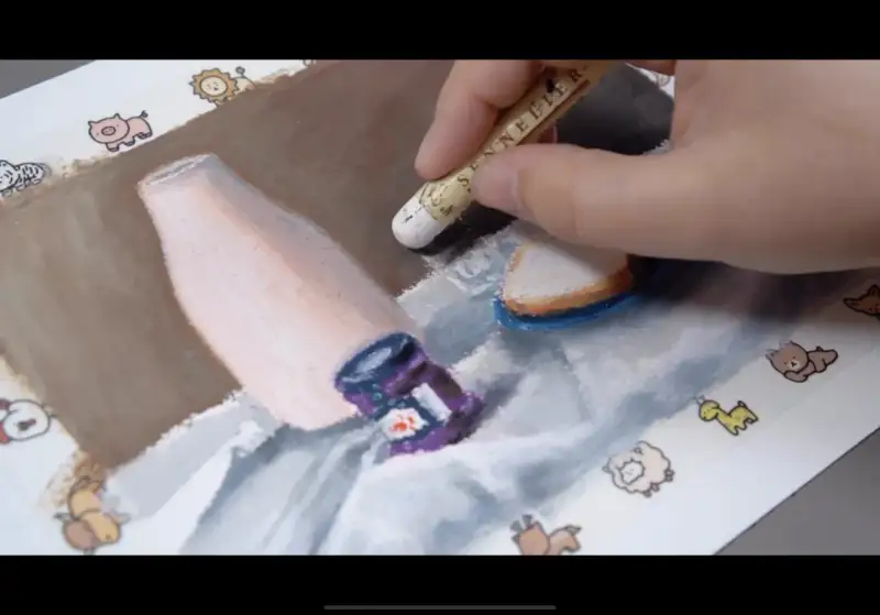 오일파스텔,시넬리에오일파스텔,정물화