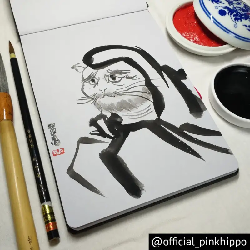 동양화,한국화,동양화붓,한국화붓,먹물