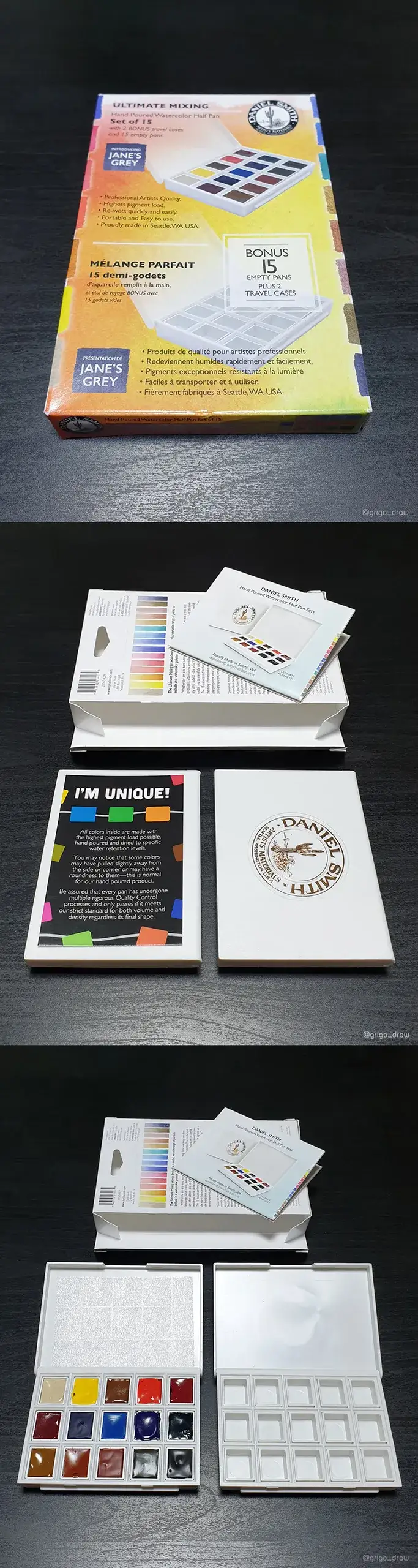 다니엘스미스,다니엘스미스고체물감,다니엘스미스고체물감세트,고체물감