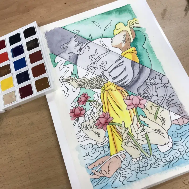 다니엘스미고체물감세트,고체물감세트,수채화,수채물감추천,다니엘스미스