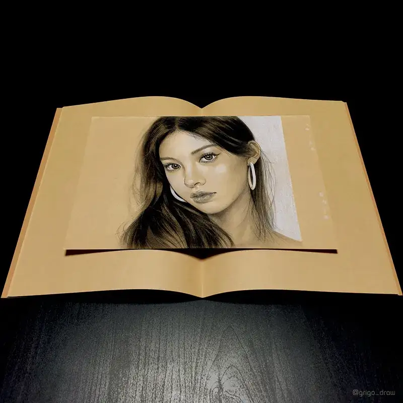 하네뮬레,하네뮬레크래프트,하네뮬레크래프트스케치북,하네뮬레크라프트,크래프트스케치북,크라프트스케치북,인물화