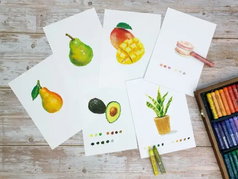 문교아티스트소프트오일파스텔