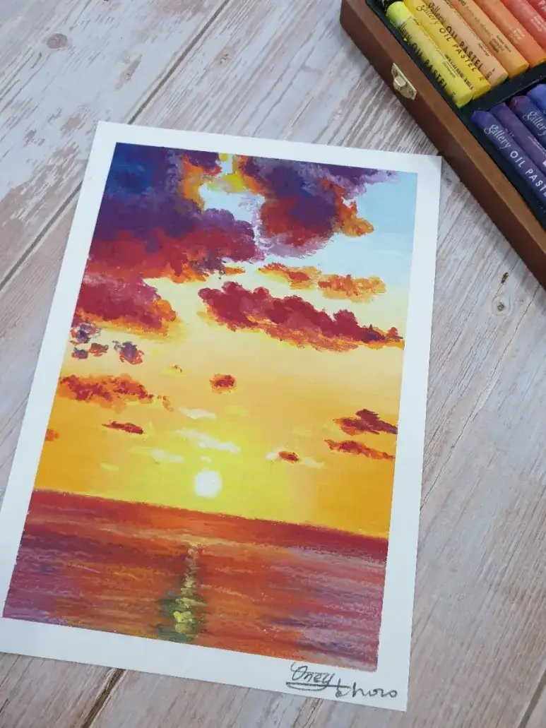 문교아티스트소프트오일파스텔세트