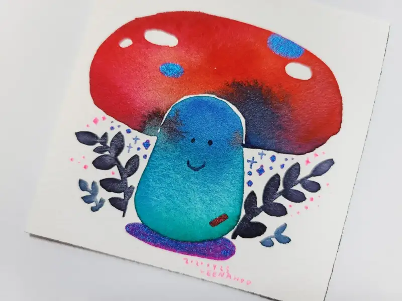 수채화일러스트,수채화그림