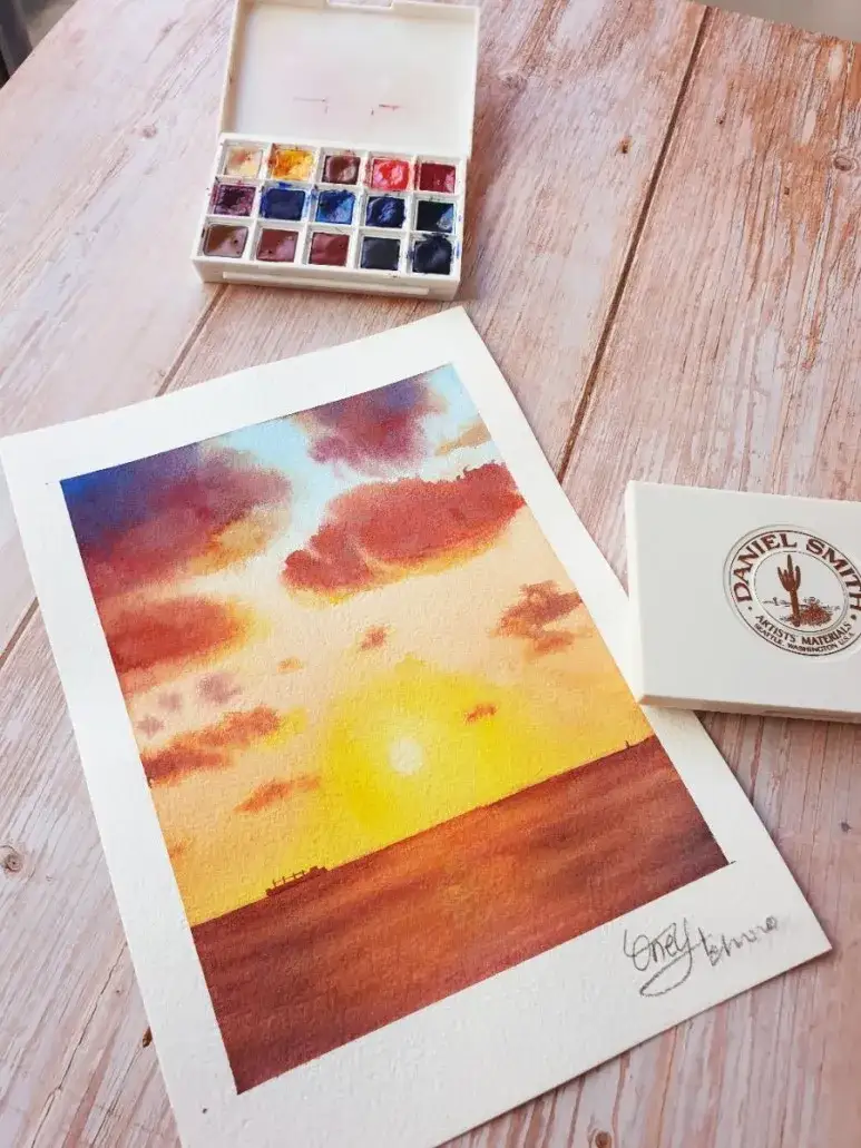 다니엘스미스고체물감세트,다니엘스미스수채화,수채고체물감