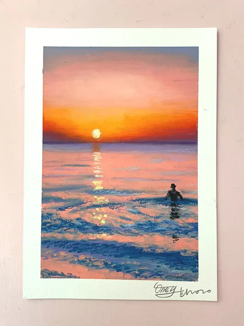 문교아티스트소프트오일파스텔