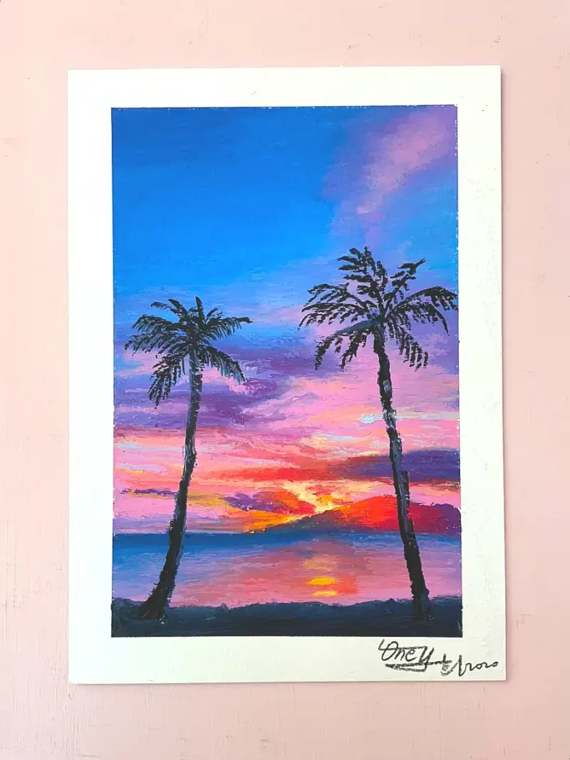 문교아티스트소프트오일파스텔