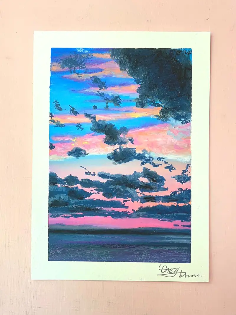 문교아티스트소프트오일파스텔