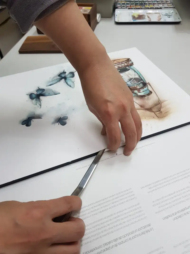 수채패드,수채화지,스케치북,드로잉북