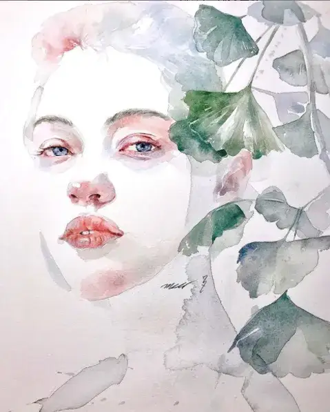 하네뮬레컬렉션수채패드,하네뮬레수채패드,수채패드,수채화,인물화,인물수채화