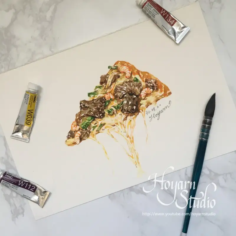 홀베인hwc수채화물감,홀베인블랙리세이블,다람쥐털붓,홀베인수채화붓,수채화붓추천