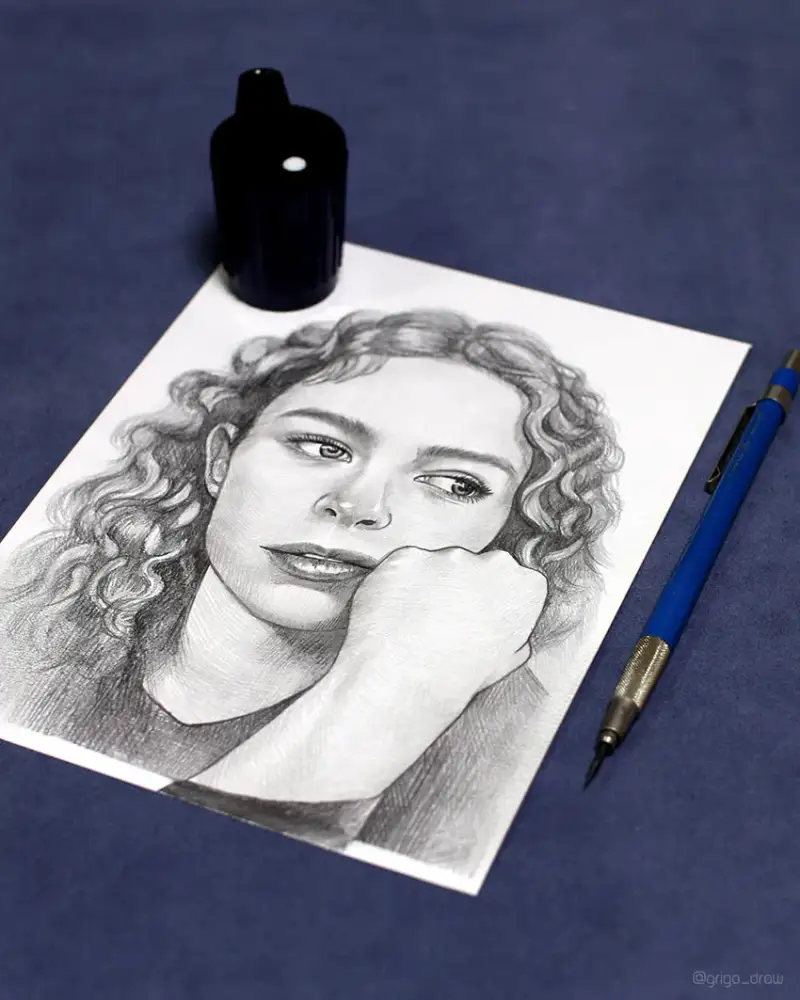 스테들러,스테들러마스,스테들러마스심연기,스테들러심연기,심연기,인물,인물스케치,소묘,연필소묘,연필