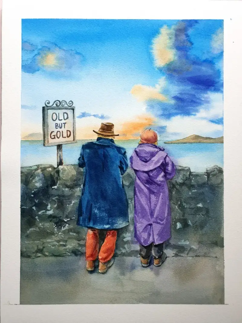 골덴쿠아수채화물감세트