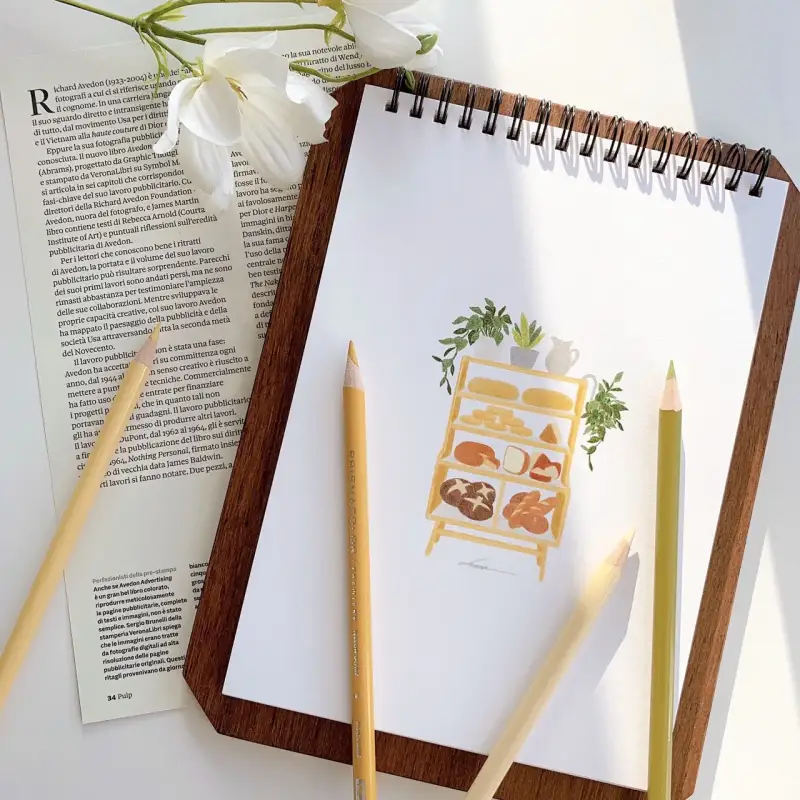 세르지오색연필전용스케치북,세르지오스케치북,색연필스케치북,세르지오색연필스케치북,색연필용지,색연필종이,프리즈마색연필,프리즈마유성색연필,색연필화,치즈,일러스트,색연필일러스트