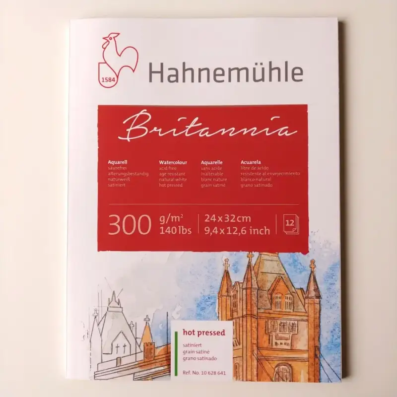 하네뮬레브리타니아수채화스케치북세목