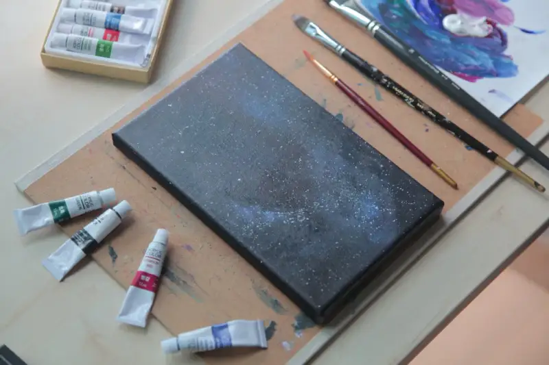 피닉스아사천캔버스,화홍아크릴붓,화홍848,화홍815,미젤로종이파렛트