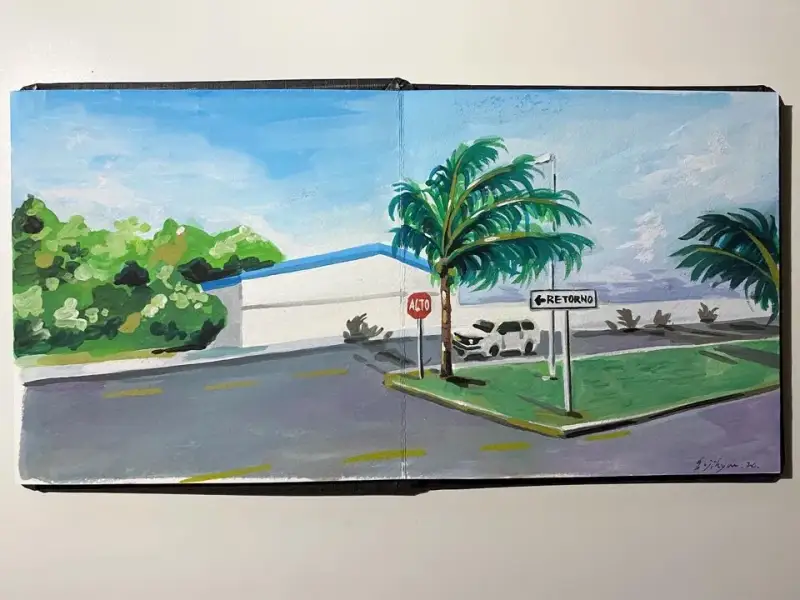 하네뮬레지그재그북,윈저앤뉴튼코트만111,윈저앤뉴튼붓,까렌다쉬과슈고체물감