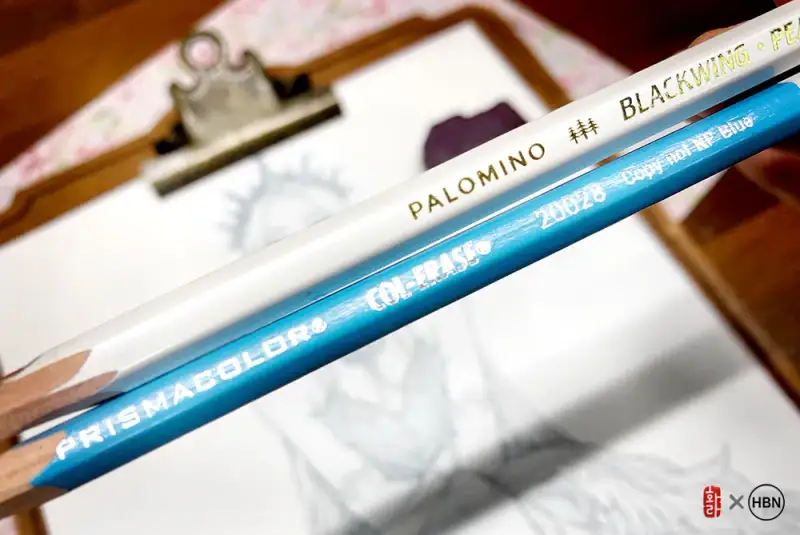 프리즈마색연필,프리즈마,블랙윙연필