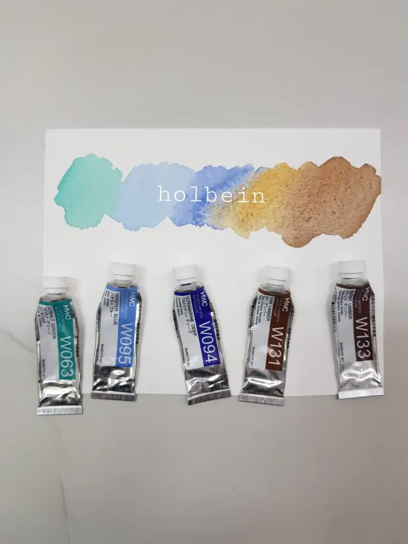 물감색상,수채화물감색상,발색,컬러차트