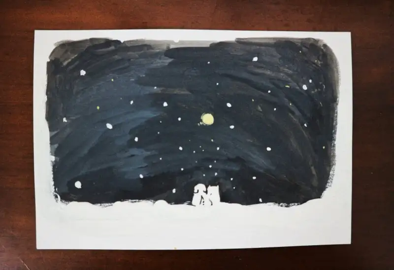 까렌다쉬과슈고체물감,과슈그림,과슈고체물감