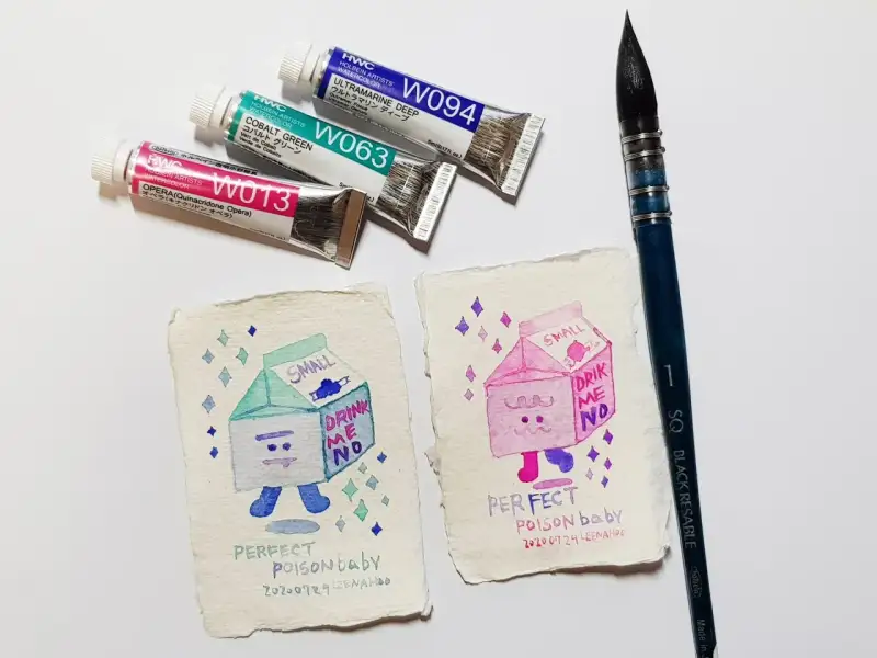 홀베인hwc수채화물감,홀베인수채화물감,홀베인수채화,홀베인SQ브러쉬,홀베인SQ,홀베인수채화붓