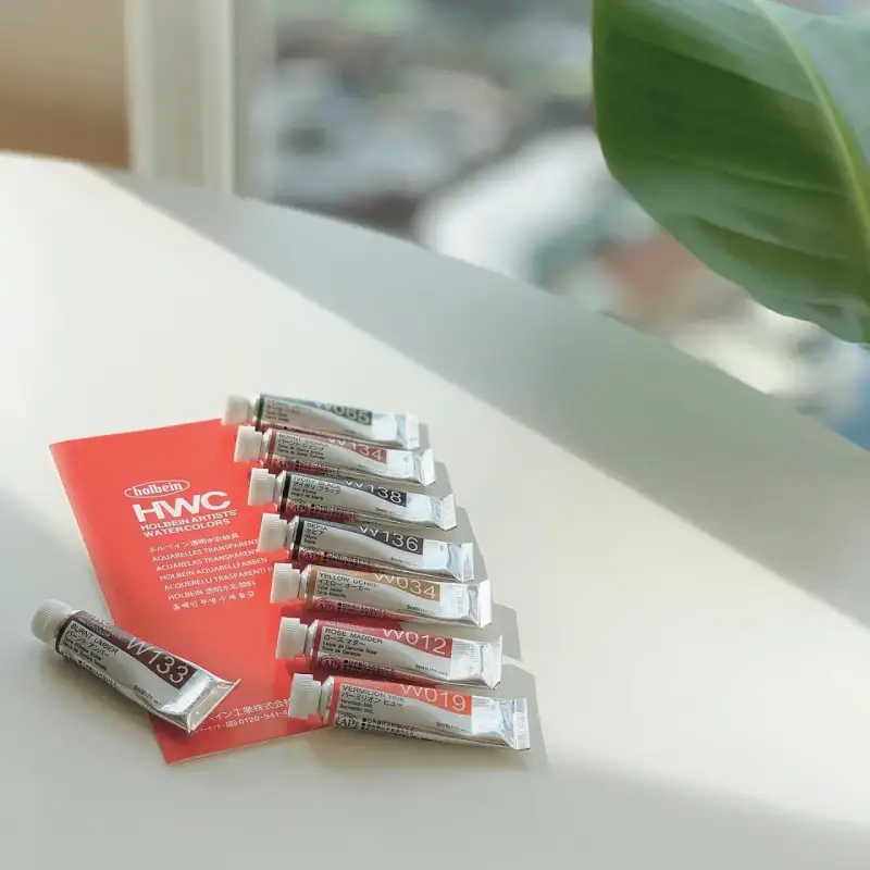 홀베인수채화,홀베인수채화물감,홀베인수채화물감세트,수채화물감