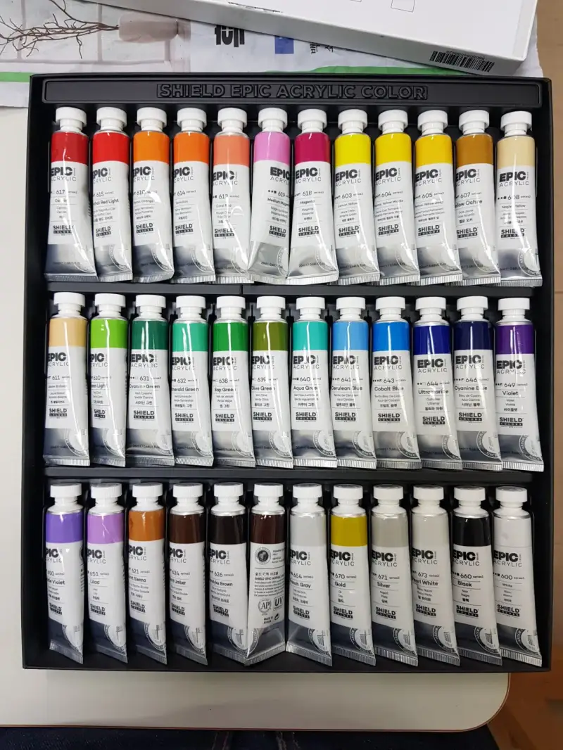 아크릴물감,물감세트,아크릴물감세트