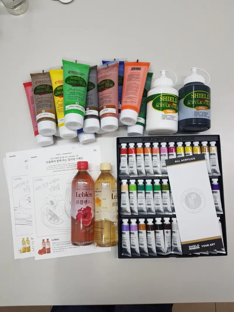 아크릴물감세트,물감세트,튜브물감