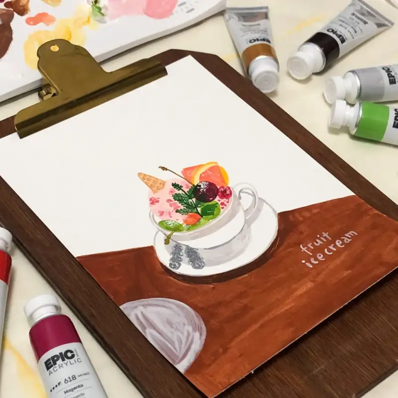 쉴드에픽아크릴물감