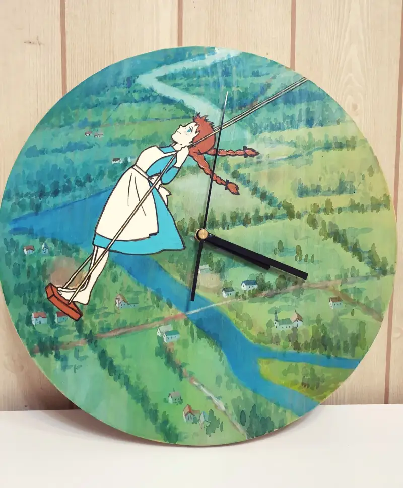 시계그림,시계,그림시계,빨간머리앤,애니메이션,캐릭터