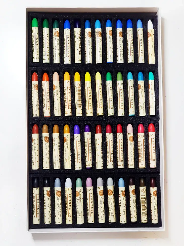 시넬리에오일파스텔,시넬리에오일파스텔48색