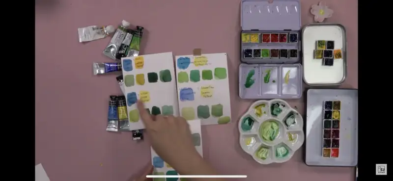 시넬리에,코어,윈저앤뉴튼,신한swc,신한수채물감,수채화물감,수채물감,시넬리에수채물감,코어수채물감,윈저앤뉴튼수채물감