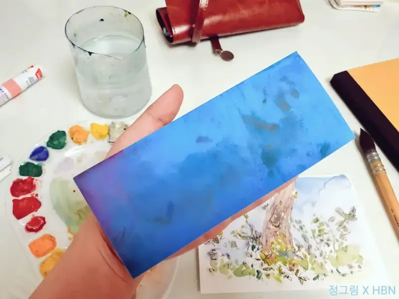 수채화,흡수패드,미젤로수채화흡수패드,수채화흡수패드