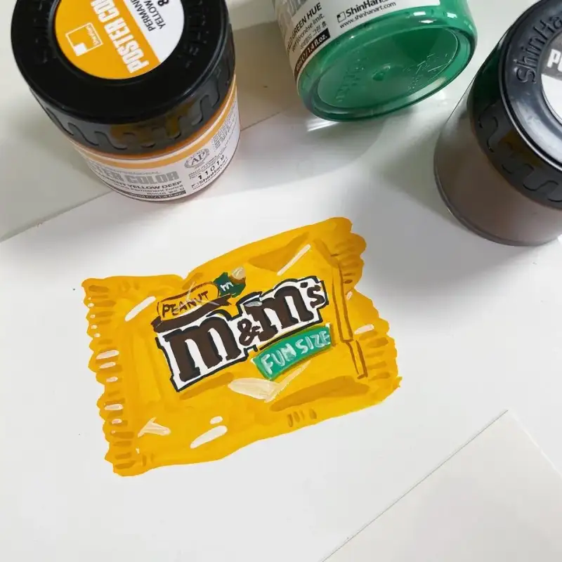 신한전문가용포스터칼라물감세트