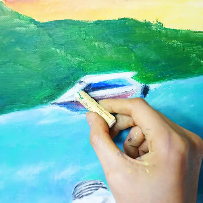 시넬리에,시넬리에오일파스텔,오일파스텔,오일파스텔그림