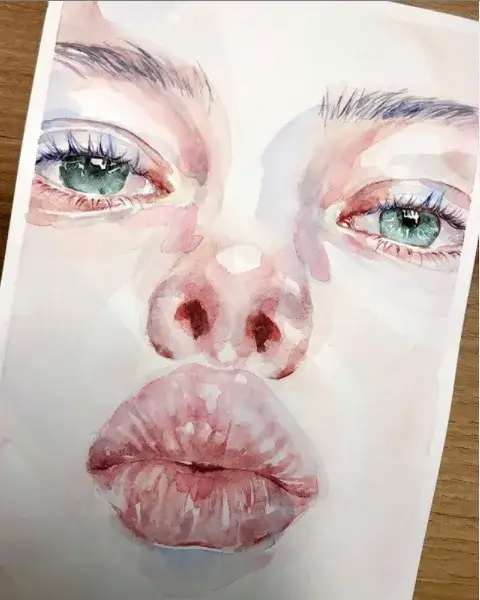 홀베인,홀베인수채화붓,홀베인수채화아크릴붓,홀베인아크릴붓,수채화붓,인체,인물,수채화