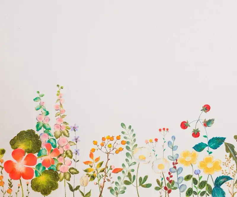 프리즈마유성색연필,색연필,색연필화,식물,꽃,들꽃