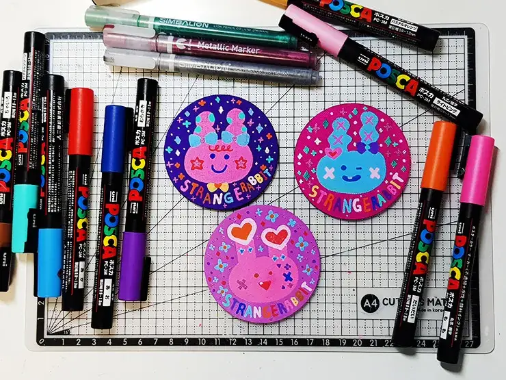 유니포스카마카,유니포스카,유니포스카마카세트,포스카마카,심바라이온메탈릭마카,심바라이온마카