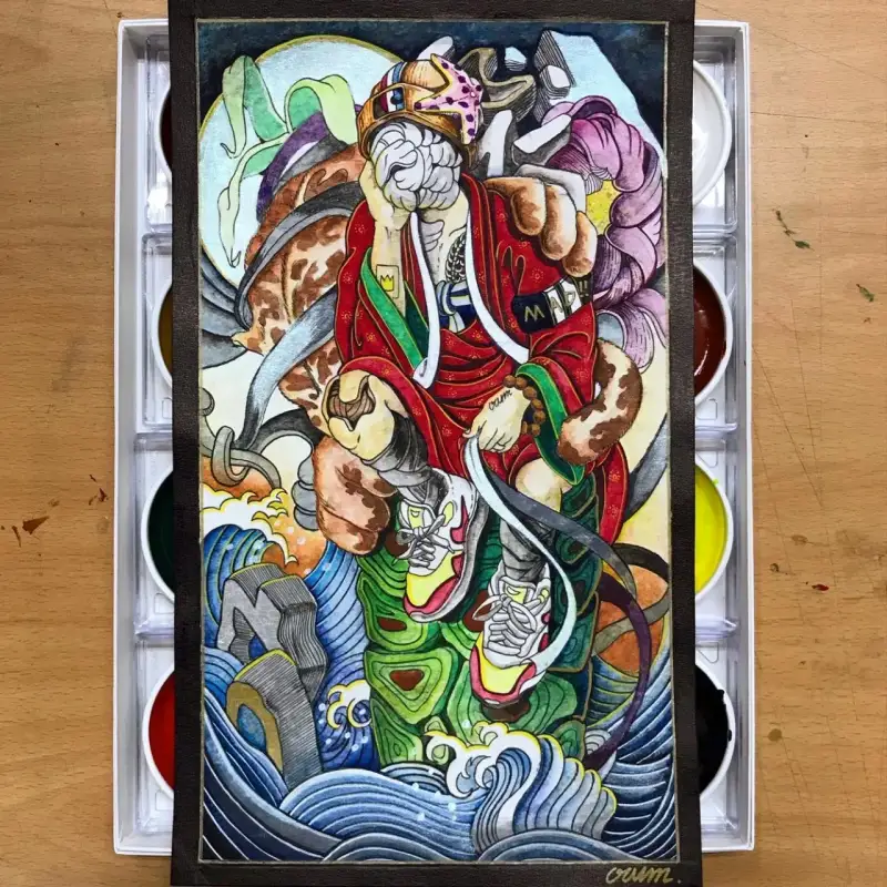 코픽일회용멀티라이너,길상안채접시고체물감펄색상,동양화펄물감,길상안채원형접시고체물감,동양화고체물감,고체물감