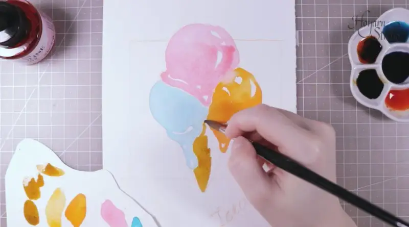 로얄탈렌스에코라인수채잉크