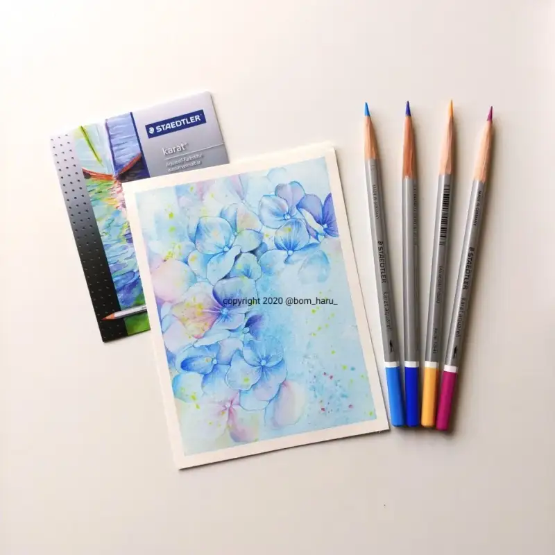 스테들러카라트아쿠아렐수채색연필