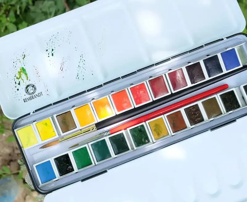 램브란트고체물감,램브란트고체수채화물감,고체수채화물감,고체물감세트