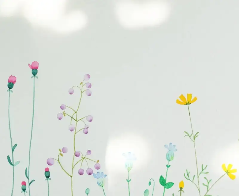 식물,수채화식물,수채화그림,수채화,꽃,보태니컬