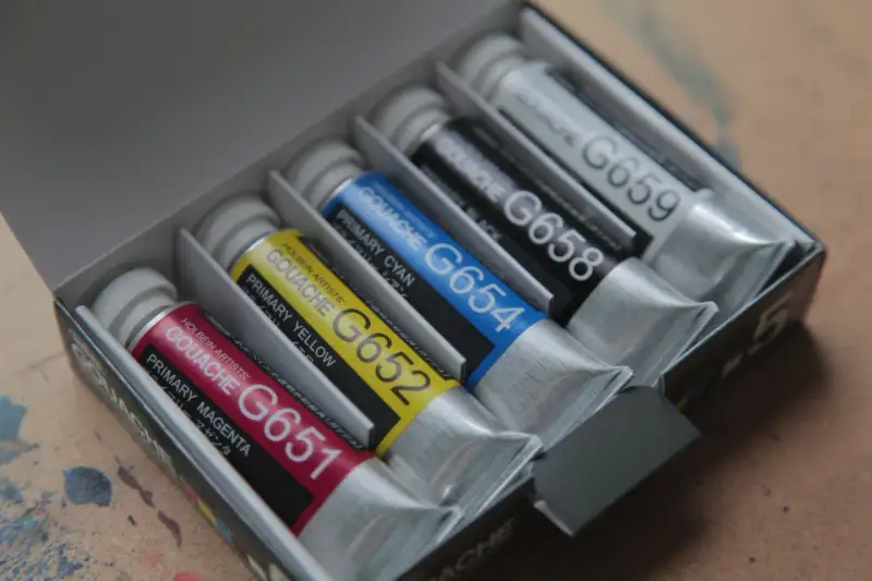 홀베인아티스트수채화과슈,수채과슈,홀베인과슈,과슈추천,수채과슈추천