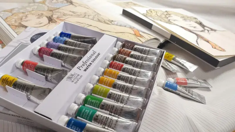 아크릴물감,알폰스무하