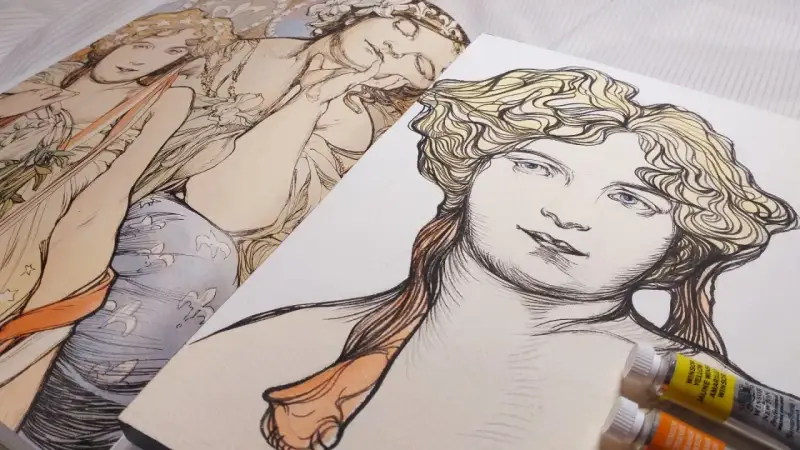 알폰스무하,명화