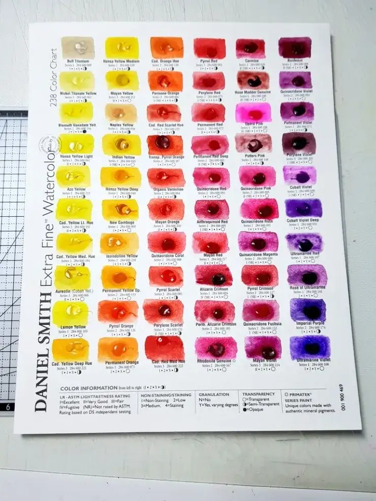 다니엘스미스도트카드,다니엘스미스닷카드,다니엘스미스수채화카드