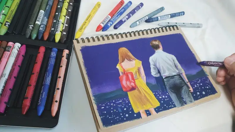 까렌다쉬,까렌다쉬네오파스텔,까렌다쉬오일파스텔,라라랜드