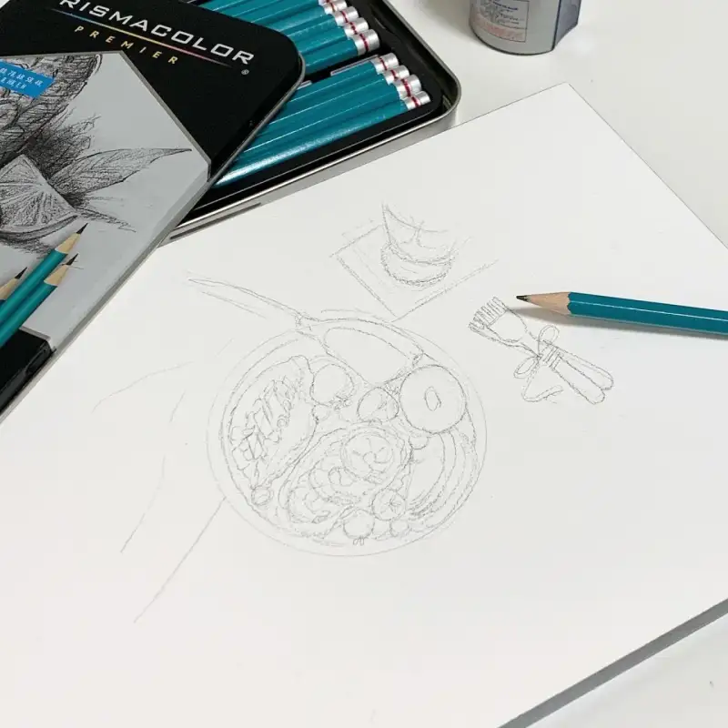 프리즈마터크와이즈드로잉연필,스케치연필